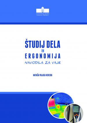 Naslovnica za Študij dela in ergonomija: Navodila za vaje