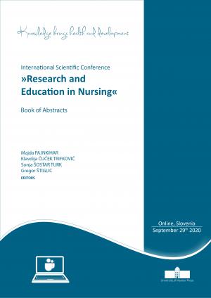 Naslovnica za International Scientific Conference »Research and Education in Nursing: Book of Abstracts, September 29th, 2020, Slovenia