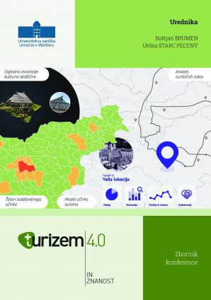 Naslovnica za Zbornik konference »Turizem 4.0 in znanost«