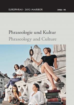 Naslovnica za Phraseologie und Kultur = Phraseology and culture