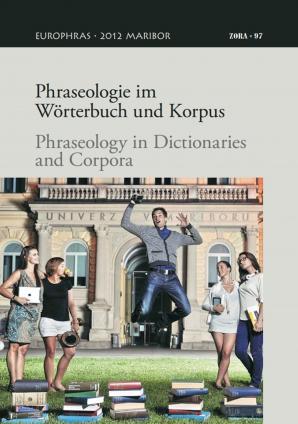Naslovnica za Phraseologie im Wörterbuch und Korpus = Phraseology in dictionaries and corpora