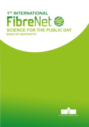 Naslovnica za 1st International FibreNet Science for the Public Day: Book of Abstracts