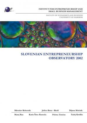 Naslovnica za Slovenian Entrepreneurship Observatory 2002