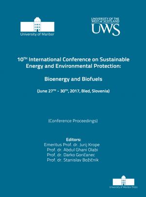 Naslovnica za Bioenergy and Biofuels: (conference proceedings) / 10th International Conference on Sustainable Energy and Environmental Protection, (June 27th-30th, 2017, Bled, Slovenia)
