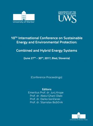 Naslovnica za Combined and hybrid energy systems: (conference proceedings) / 10th International Conference on Sustainable Energy and Environmental Protection, (June 27th-30th, 2017, Bled, Slovenia)