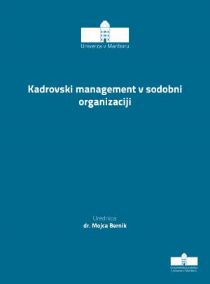 Naslovnica za Kadrovski management v sodobni organizaciji