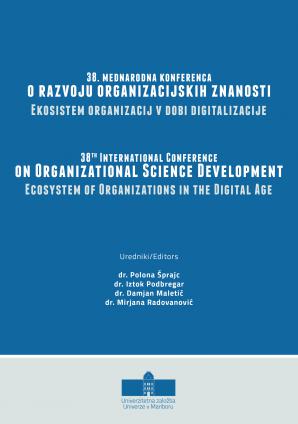 Naslovnica za Ekosistem organizacij v dobi digitalizacije: konferenčni zbornik