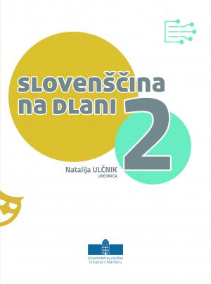 Naslovnica za Slovenščina na dlani 2