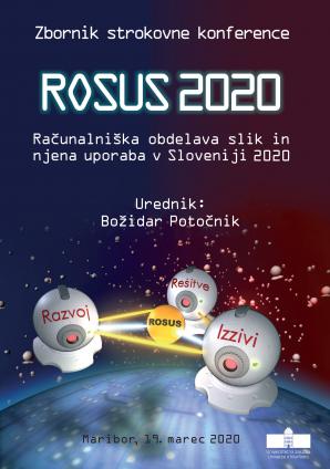 Naslovnica za ROSUS 2020 - Računalniška obdelava slik in njena uporaba v Sloveniji 2020