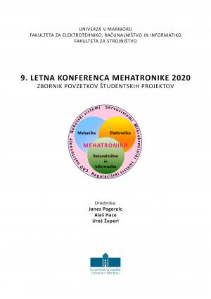 Naslovnica za 9. letna konferenca mehatronike 2020: Zbornik povzetkov študentskih projektov