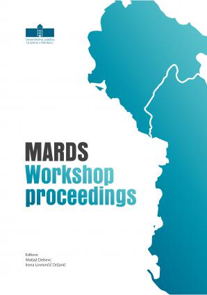 Naslovnica za MARDS Workshop Proceedings