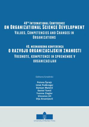 Naslovnica za 40th International Conference on Organizational Science Development: Values, Competencies and Changes in Organizations: Conference Proceedings