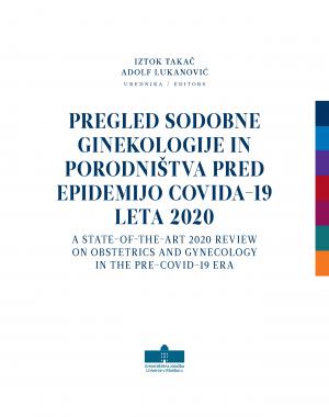 Naslovnica za Pregled sodobne ginekologije in porodništva pred epidemijo covida-19 leta 2020