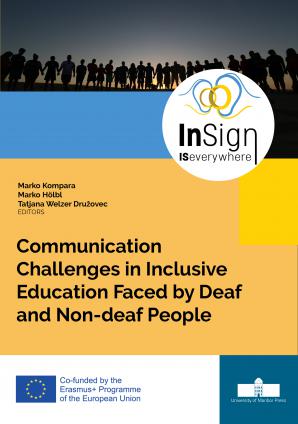Naslovnica za Communication Challenges in Inclusive Education Faced by Deaf and Non-deaf People