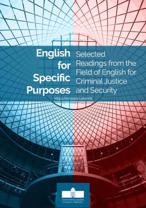Naslovnica za English for Specific Purposes: Selected Readings from the Field of English for Criminal Justice and Security