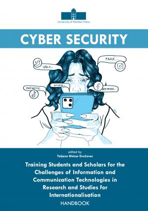 Naslovnica za Cyber Security - Training Students and Scholars for the Challenges of Information and Communication Technologies in Research and Studies for Internationalisation: Handbook