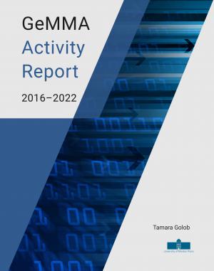 Naslovnica za GeMMA Activity Report 2016–2022